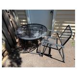 Outdoor Mesh Patio Table & Chair