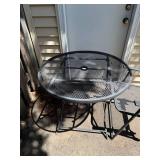 Outdoor Mesh Patio Table & Chair