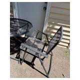 Outdoor Mesh Patio Table & Chair