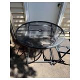 Outdoor Mesh Patio Table & Chair
