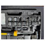 Home Repair Tool Set with Case & 12 Ft Steel Tape - see photos for items inc in case