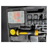 Home Repair Tool Set with Case & 12 Ft Steel Tape - see photos for items inc in case