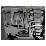 Home Repair Tool Set with Case & 12 Ft Steel Tape - see photos for items inc in case