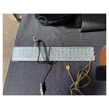 Bell & Howell Light Bar Deluxe Rechargeable LED Lamp, Clock & More!