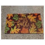 Seasonal Decorative Door Mats (Lot of 3)