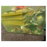 Mixed Christmas Lights, Decor & Ornament Assortment in Tote