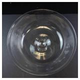 Princess House Heritage Pattern Crystal Pedestal Compote Bowl