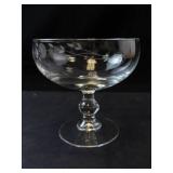 Princess House Heritage Crystal Footed Dessert Glasses - Set of 6