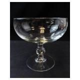 Princess House Heritage Crystal Footed Dessert Glasses - Set of 6