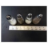 Princess House Heritage Pattern Glass Salt and Pepper Shakers (Lot of 4)