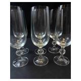 Bohemia Crystal Claudia Champagne Flutes (Lot of 6)