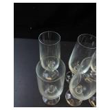 Bohemia Crystal Claudia Champagne Flutes (Lot of 6)
