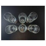 Bohemia Crystal Claudia Champagne Flutes (Lot of 6)