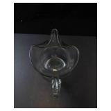 Princess House Heritage Pattern Crystal Pitcher
