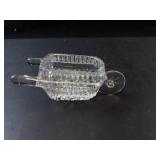 Vintage Princess House Lead Crystal Wheelbarrow Figurine - Made in Germany