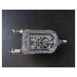 Vintage Princess House Lead Crystal Wheelbarrow Figurine - Made in Germany