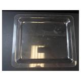 Princess House Heritage Pattern Crystal Glass Serving Tray