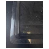 Princess House Heritage Pattern Crystal Glass Serving Tray