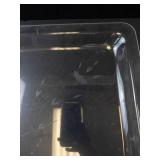Princess House Heritage Pattern Crystal Glass Serving Tray
