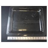 Princess House Heritage Pattern Crystal Glass Serving Tray