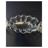 Princess House Crystal Spoon & Fork Holders - Set of 3 - Vintage Glassware