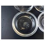 Princess House Heritage Crystal Coasters (Lot of 4)
