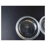 Princess House Heritage Crystal Coasters (Lot of 4)