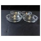 Princess House Heritage Crystal Coasters (Lot of 4)