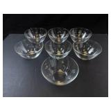 Princess House Crystal Heritage Pattern Glass Bowls (Lot of 7)