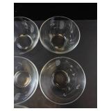 Princess House Crystal Heritage Pattern Glass Bowls (Lot of 7)