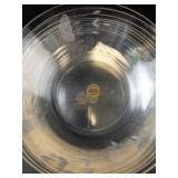 Princess House Heritage Crystal Bowls - Set of 10 Vintage Etched Leaf Pattern -8" Dia.