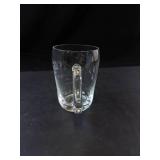Princess House Heritage Crystal Etched Glass Mugs (Set of 6)