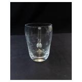 Princess House Heritage Crystal Etched Glass Mugs (Set of 6)