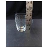 Princess House Heritage Crystal Etched Glass Mugs (Set of 6)