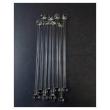 Princess House Glass Stir Sticks - Set of 8