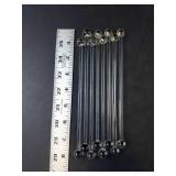 Princess House Glass Stir Sticks - Set of 8