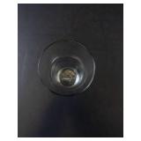 Princess House Heritage Hurricane Lamp Globe - Grapevine Etching