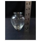 Princess House Heritage Crystal Glass Bud Vase