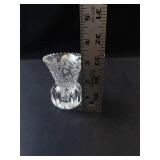Princess House Lead Crystal Toothpick Holder - Bud Vase