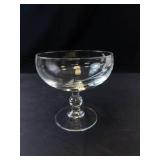 Princess House Heritage Crystal Footed Dessert Glasses (Lot of 4)