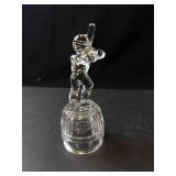 Moment of Pride Lead Crystal Baseball Player Figurine - Made in Germany