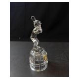 Moment of Pride Lead Crystal Baseball Player Figurine - Made in Germany