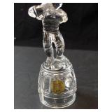Moment of Pride Lead Crystal Baseball Player Figurine - Made in Germany