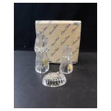 Princess House 3 Piece Lead Crystal Nativity Set - Made in Germany