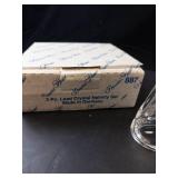 Princess House 3 Piece Lead Crystal Nativity Set - Made in Germany