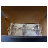 Princess House 3 Crystal Floating Oil Lamps - Made in China
