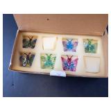 Princess House Fantasia Crystal Butterfly Ornaments (6-Piece Set)