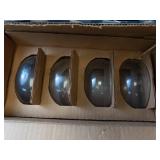 Princess House Heritage Crystal Glass Bowls (Lot of 4)