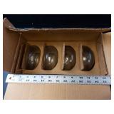 Princess House Heritage Crystal Glass Bowls (Lot of 4)