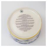 Homes For Living Assorted Decor - Ceramic Floral Bowl with Green Wax Candle (Lot of 3)
